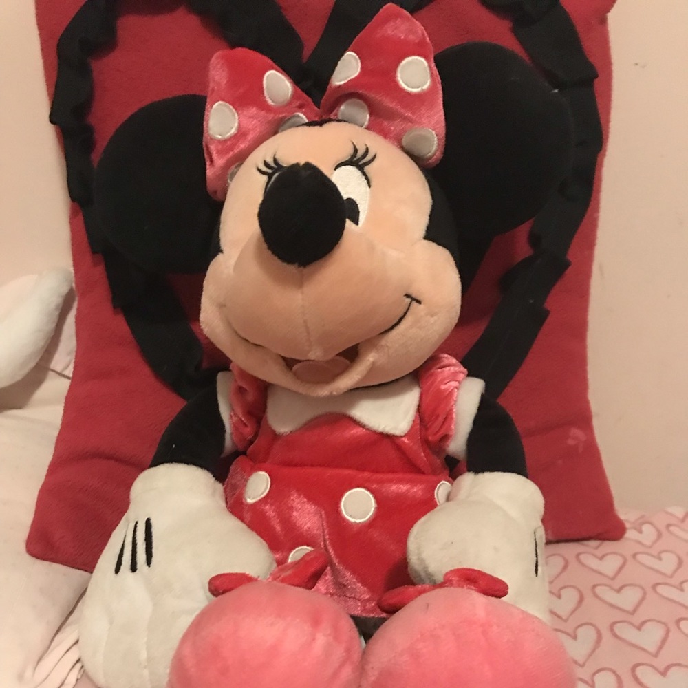 Minnie Mouse plush from “Mickey’s clubhouse”